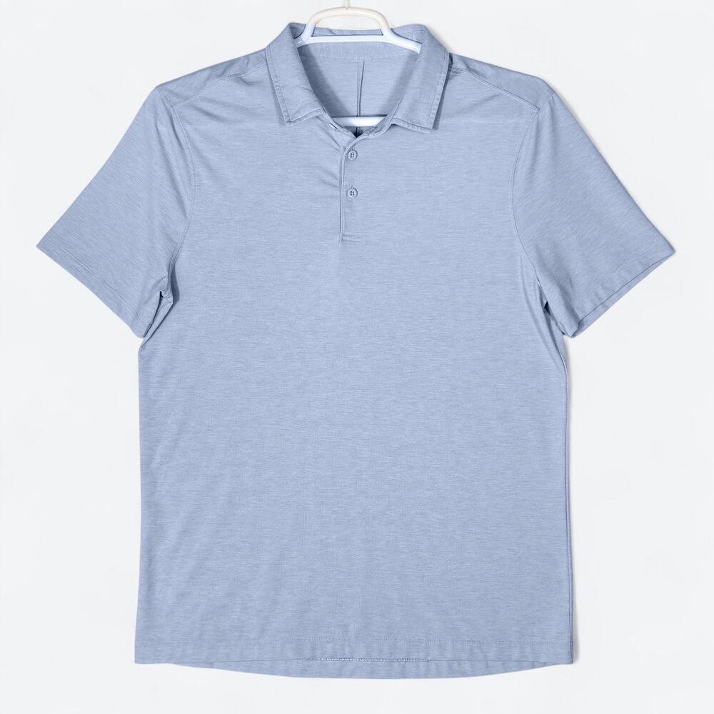 lululemon athletica Light Blue Polo Shirt